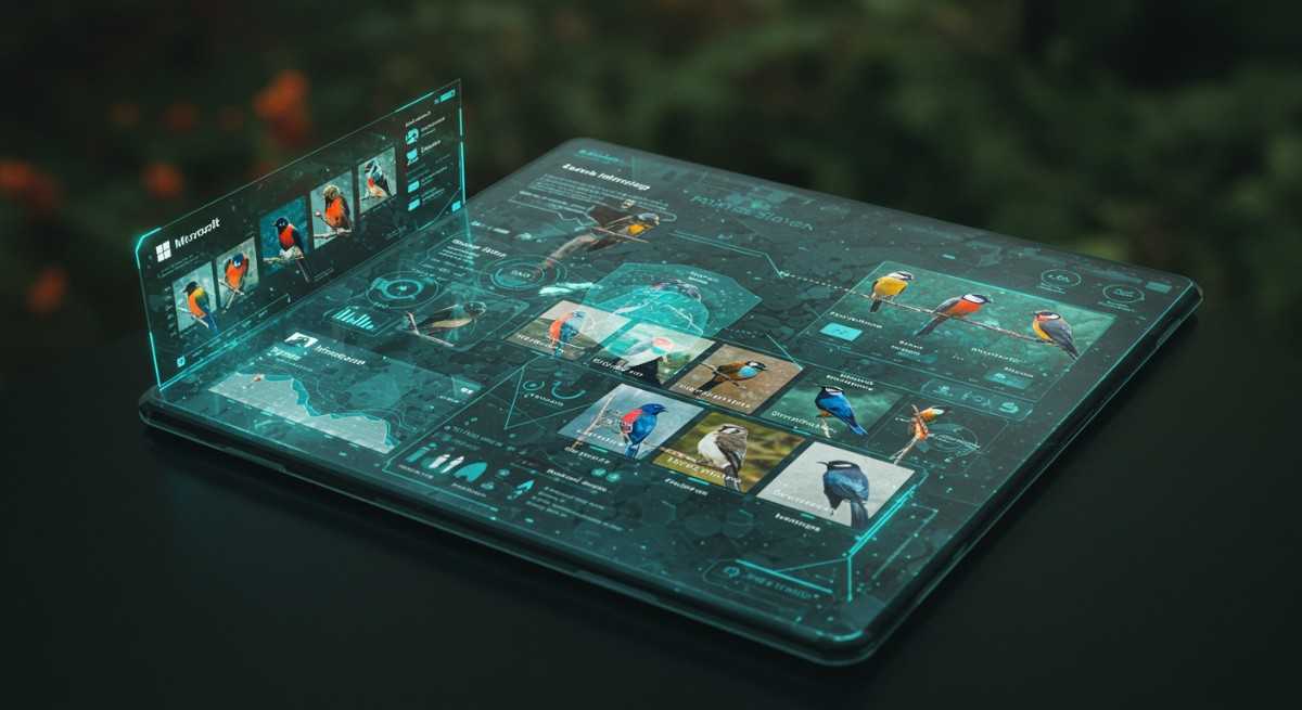 Bird recognition app using custom vision AI and Power BI