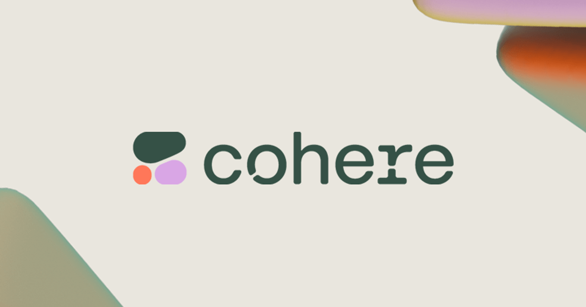 Large language models - Cohere - best llm models