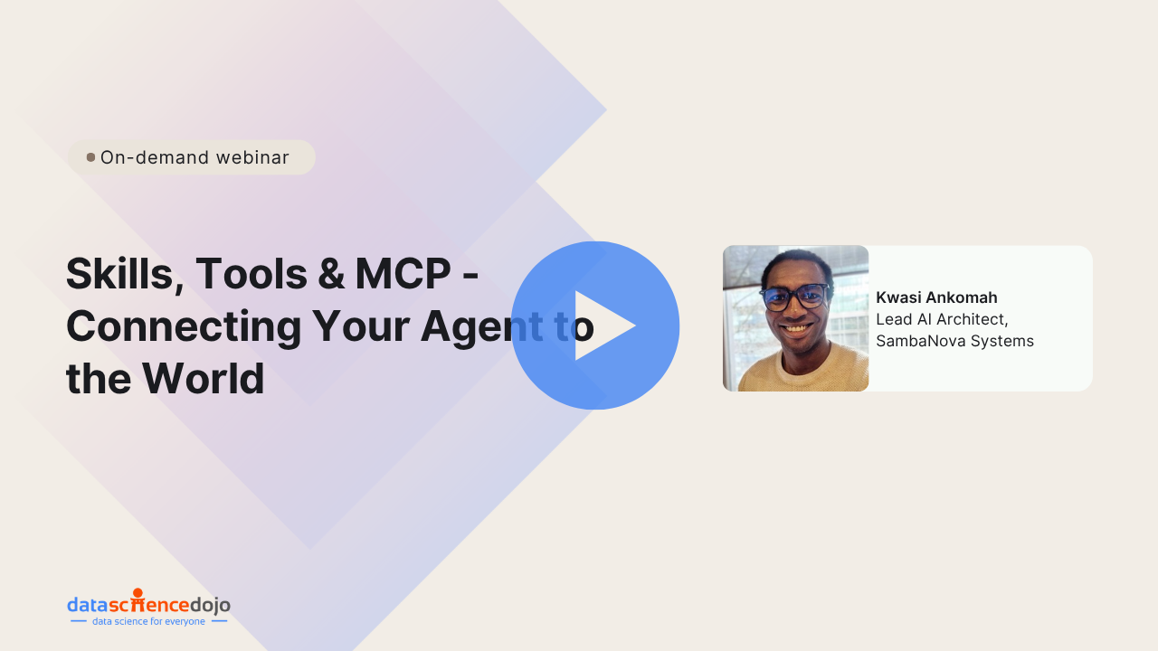 Skills, tools & MCP – connecting your agent to the world