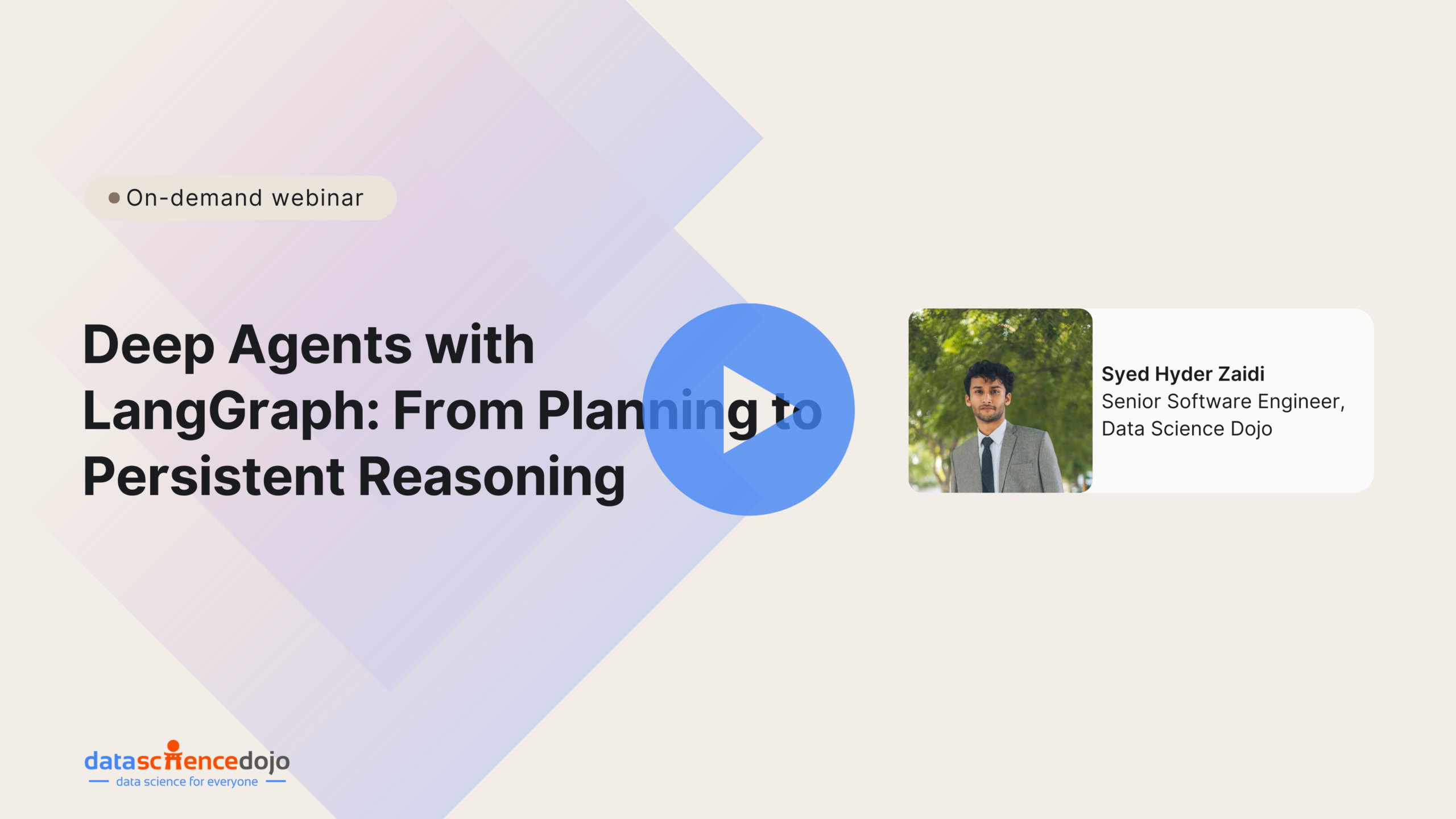 Deep agents with LangGraph: From planning to persistent reasoning