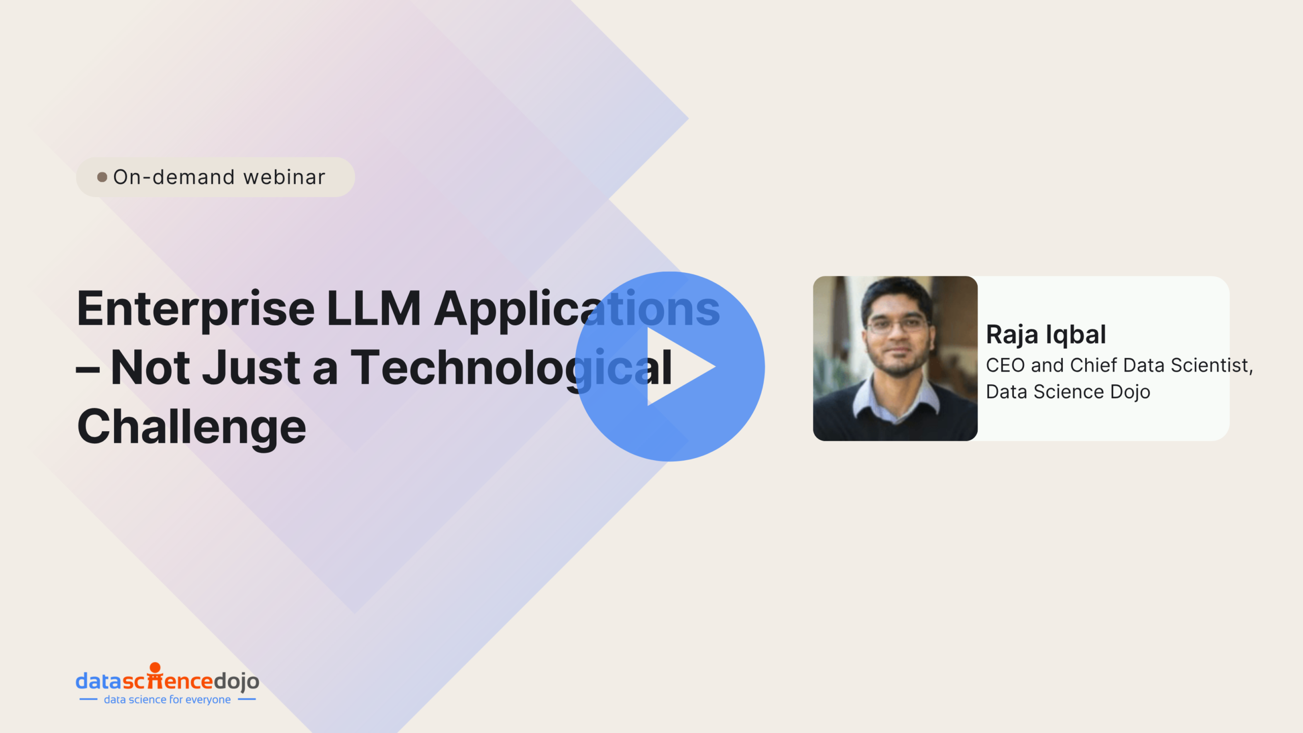 Enterprise LLM applications - not just a technological challenge
