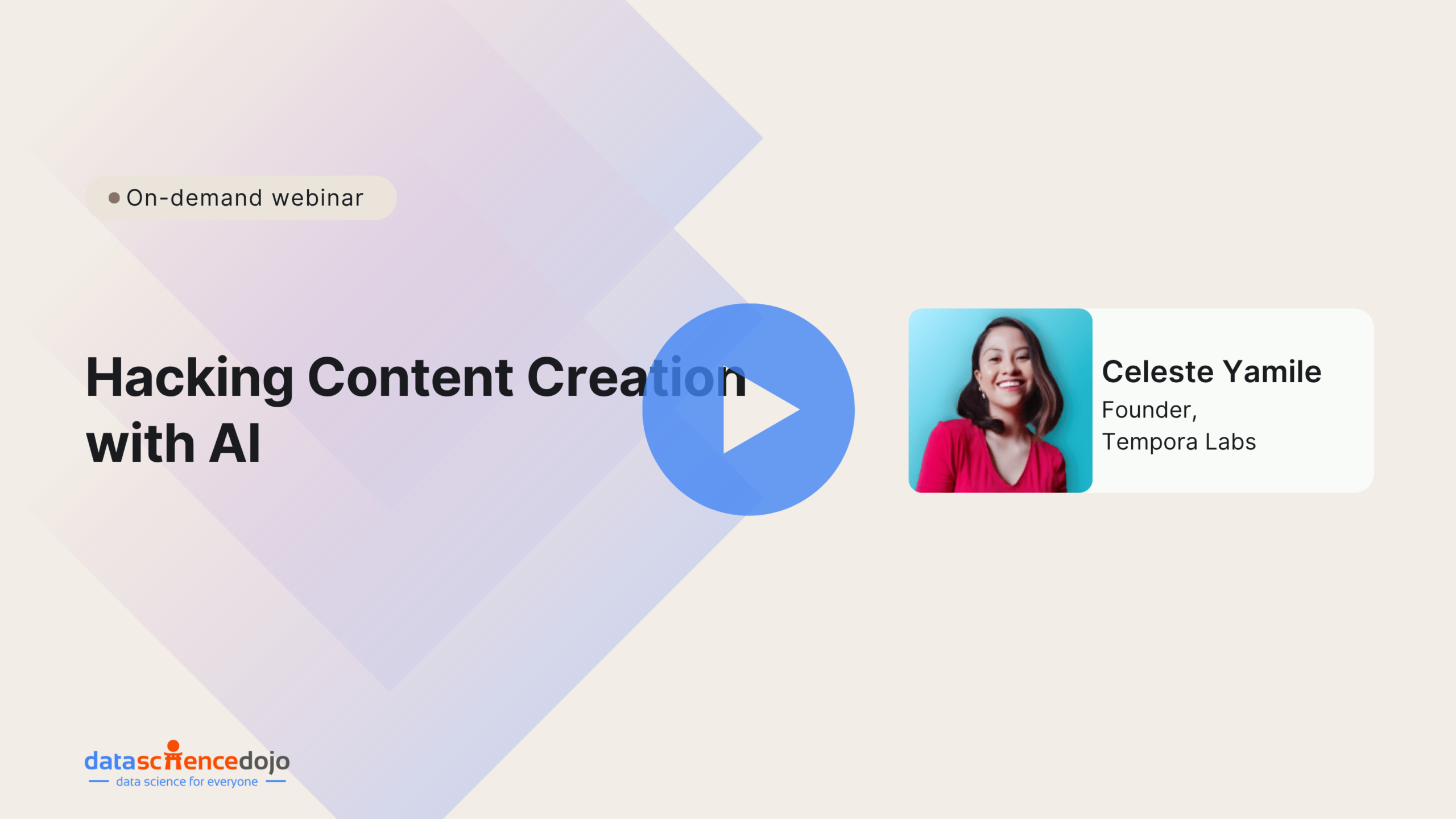 Hacking content creation with AI