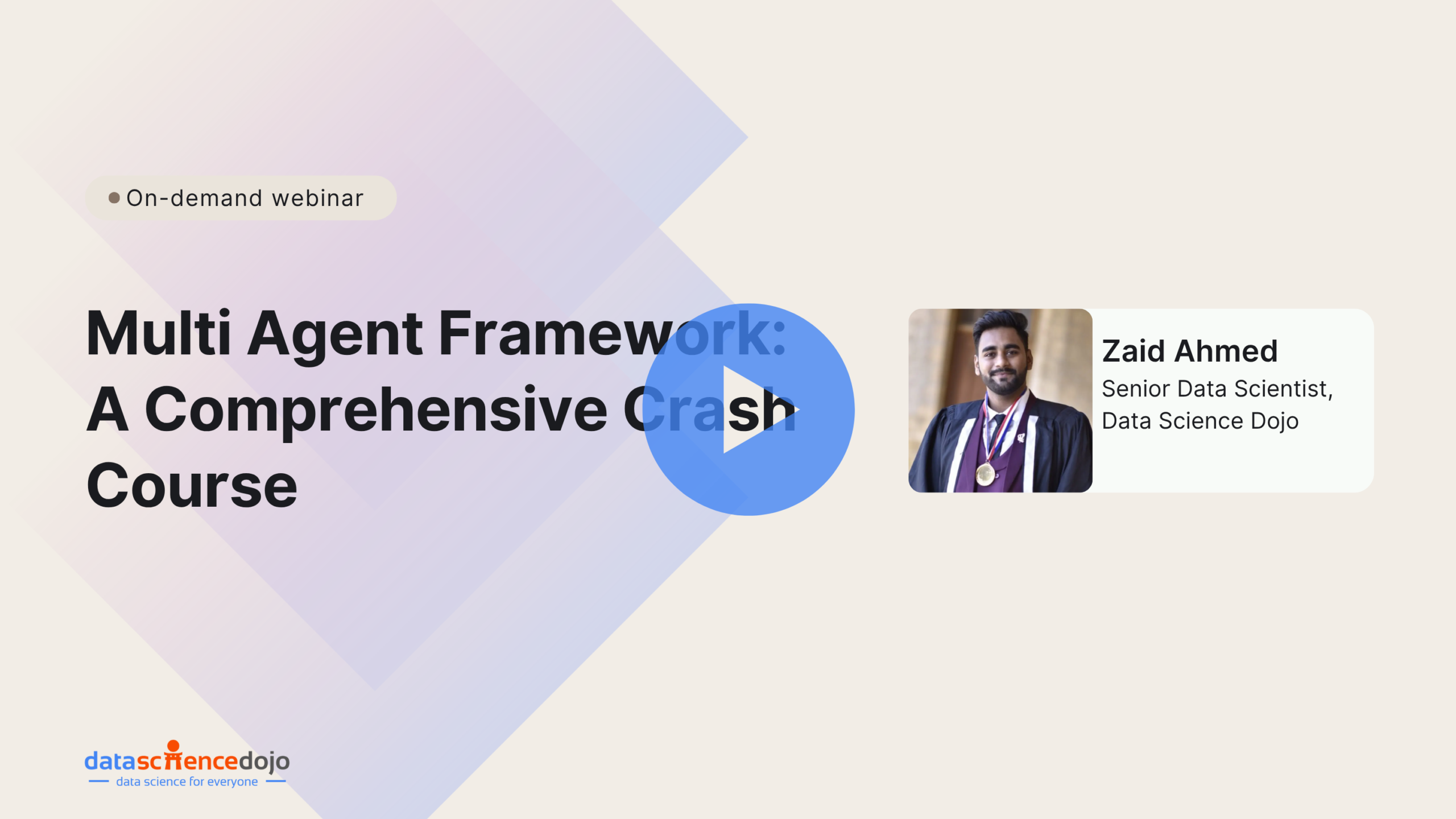 Multi agent framework: A comprehensive crash course