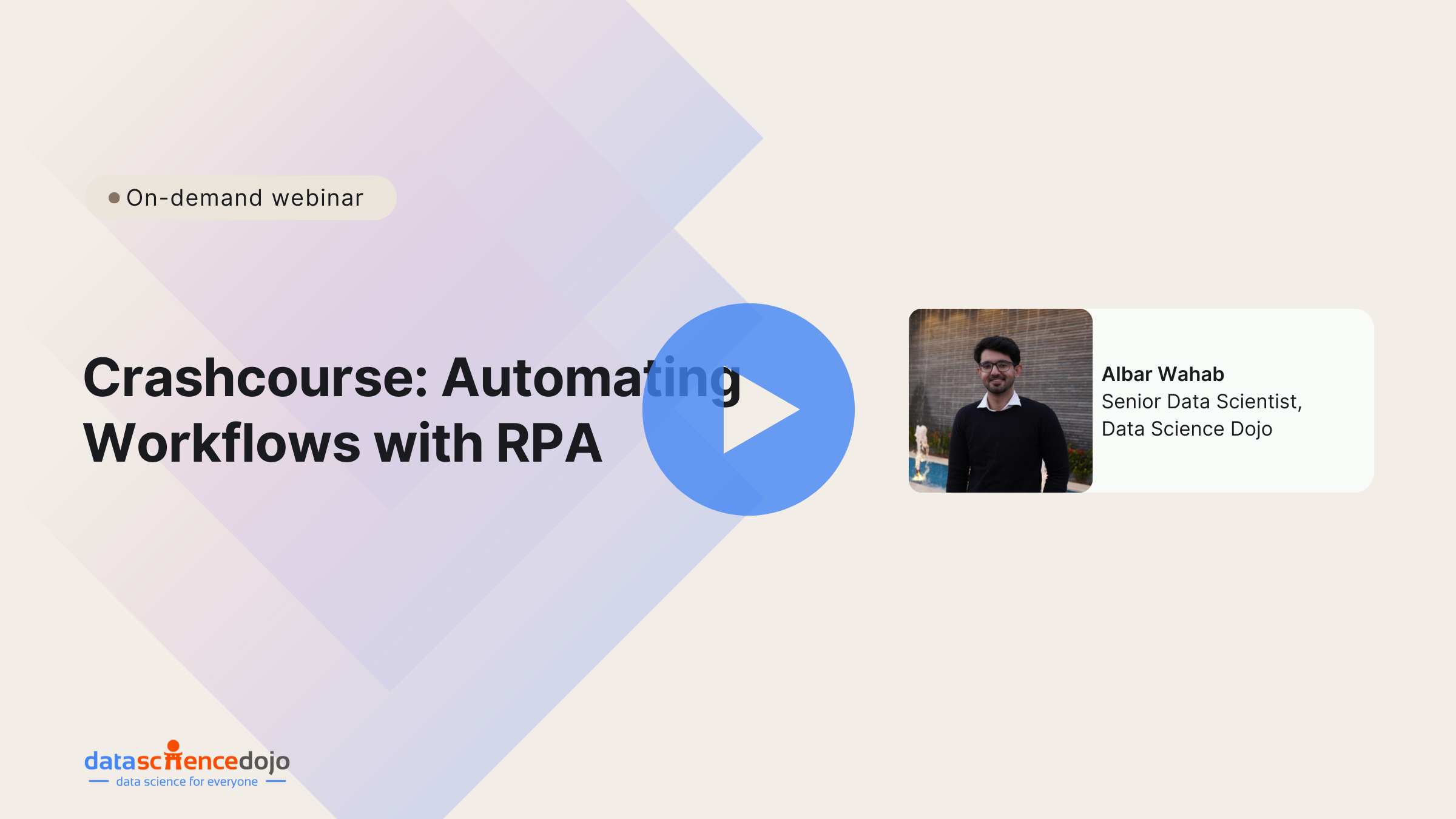 Crashcourse: Automating workflows with RPA
