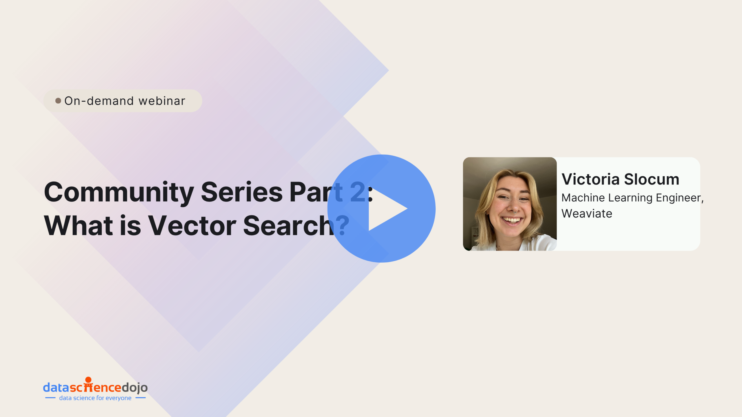 Part 2: What is vector search? | master vector embeddings with weaviate