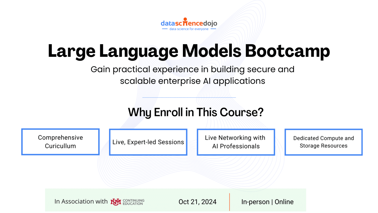 Large Language Models Bootcamp