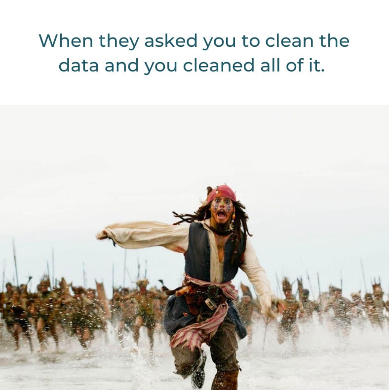 data science meme captain jack sparrow