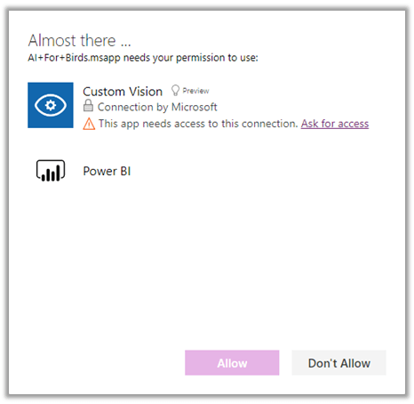 Prebuilt Custom Vision 