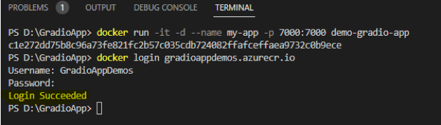 Web App for Gradio Step 8B