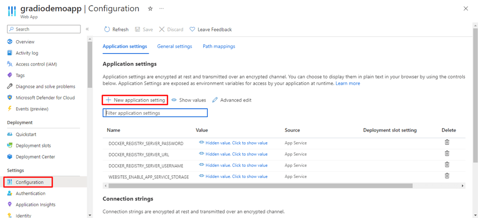 Web App for Gradio Step 9E