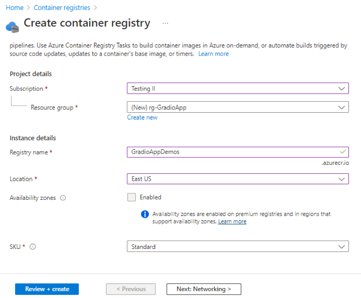 Web App for Gradio Step 2B