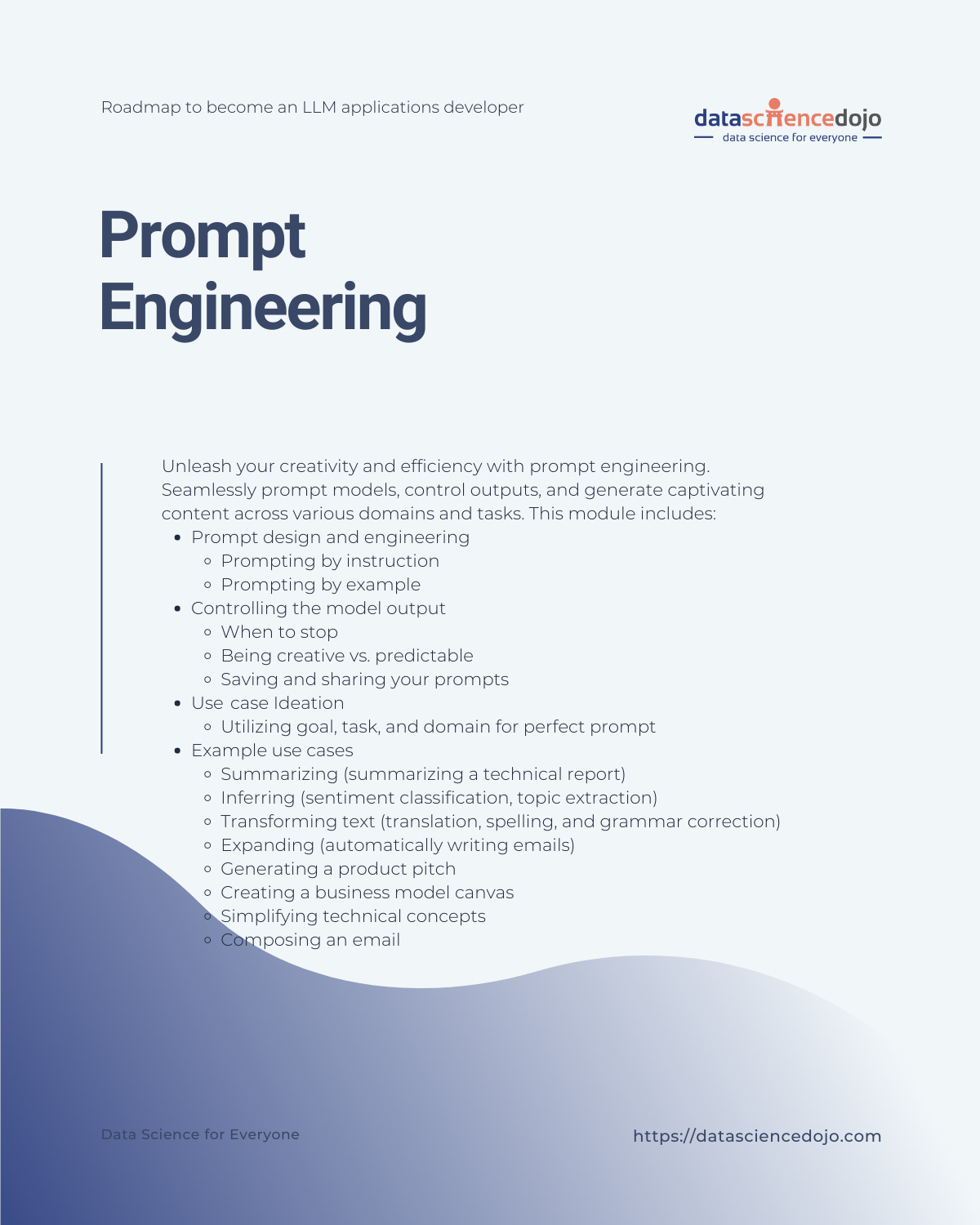 Prompt engineering - LLM Bootcamp Data Science Dojo