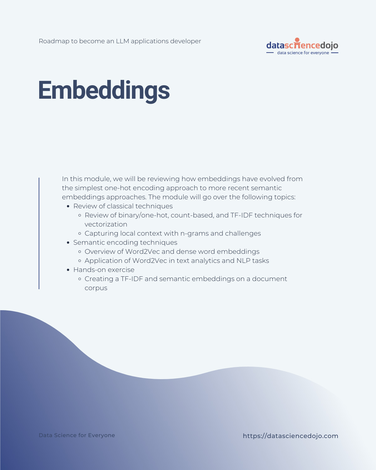 Embeddings