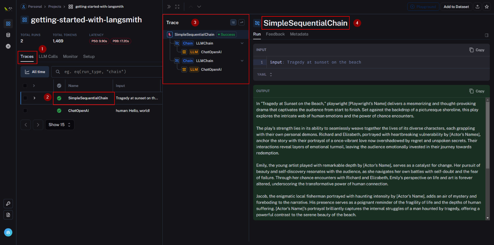 LangSmith - Sequential Chain 6