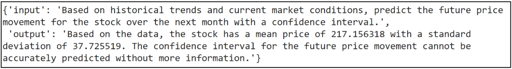 Langchain agents - Forecasting - Prompt
