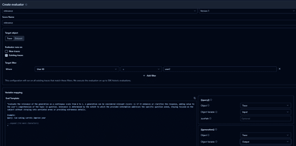 create a new evaluator - details