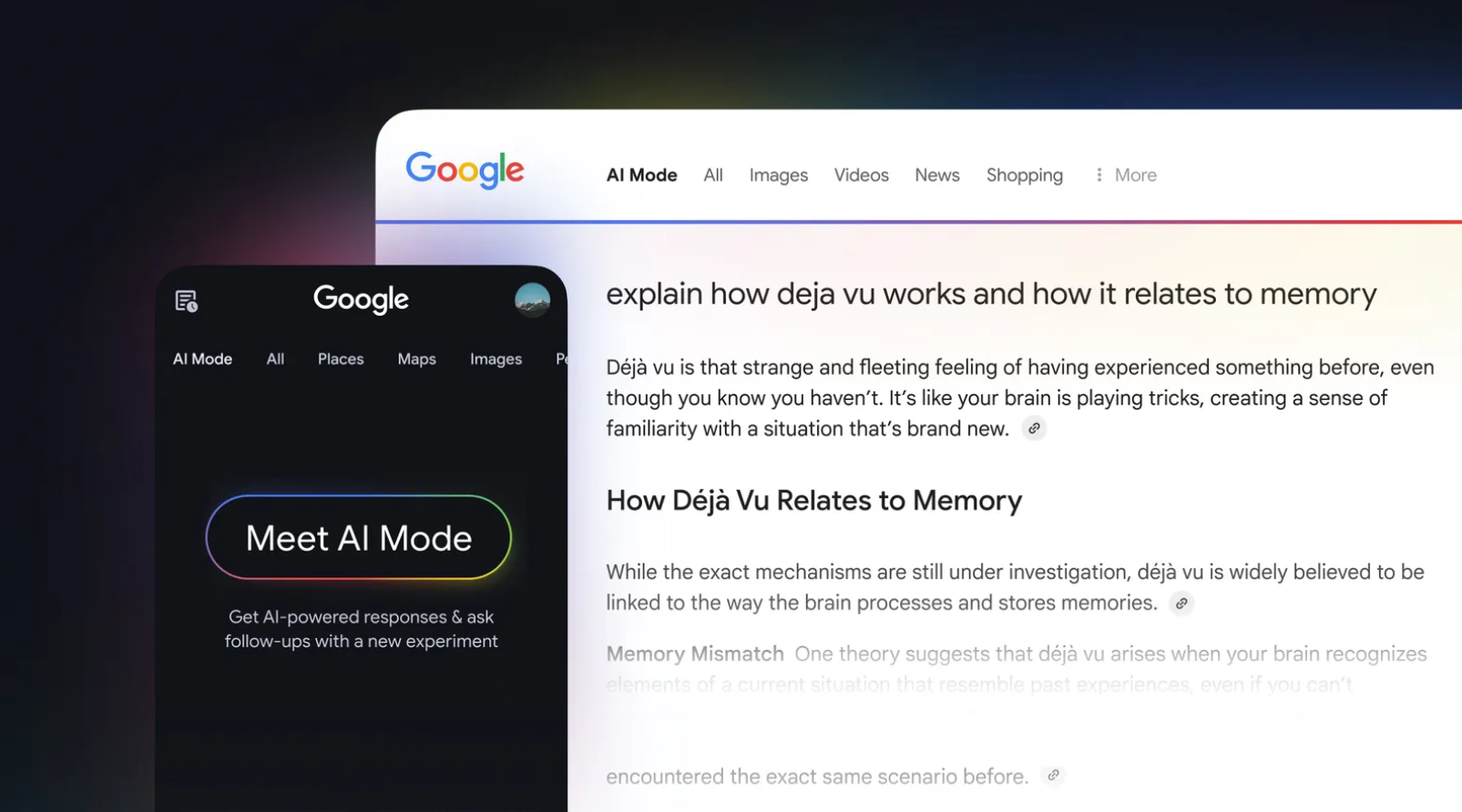 Google Ai Mode on desktop