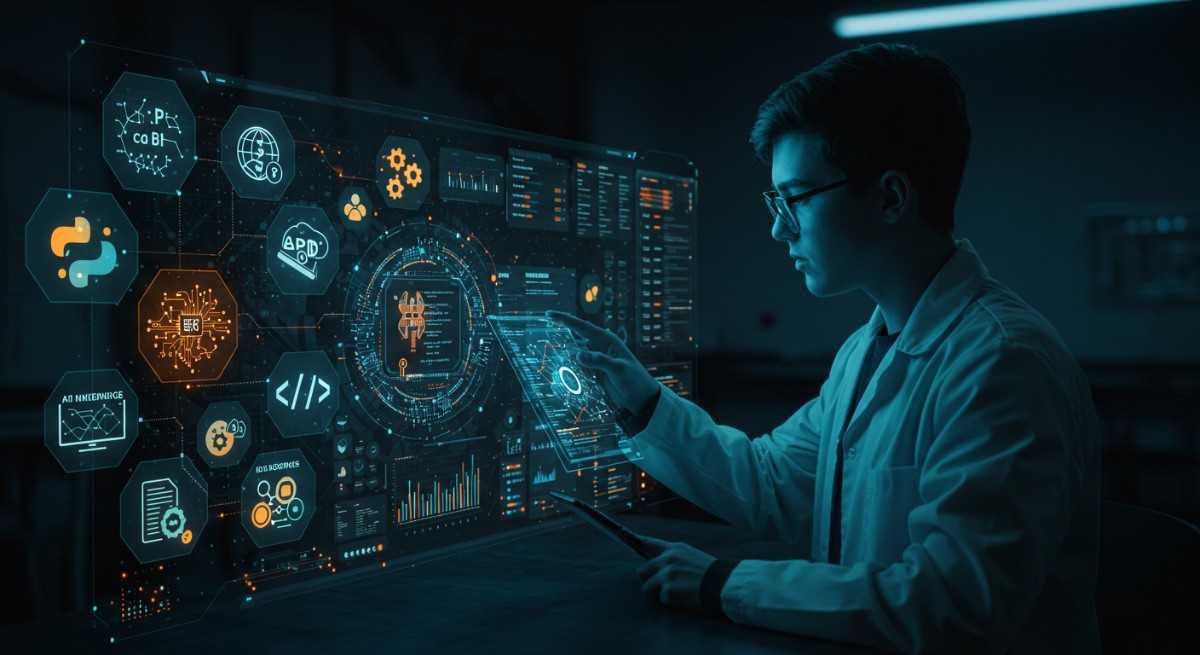 Unlocking data science elements of statistics, Python, models, and more