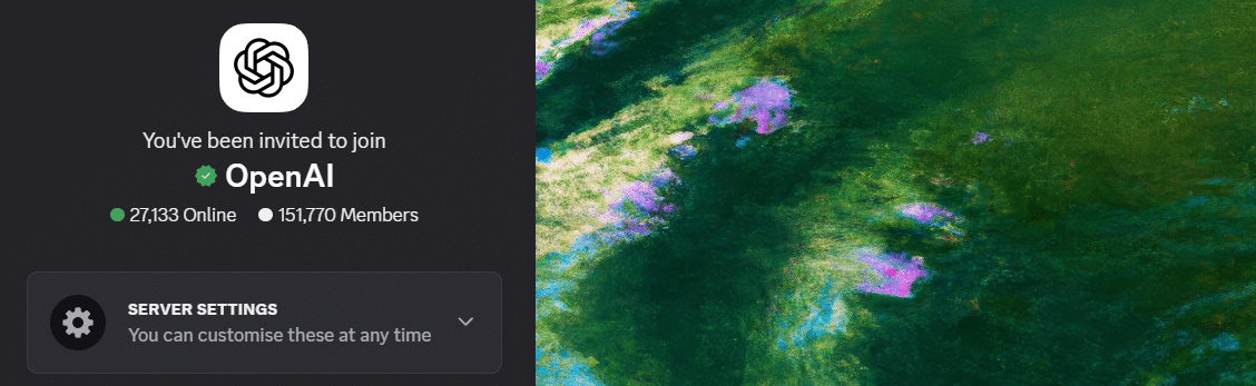 AI Discord Server - Openai