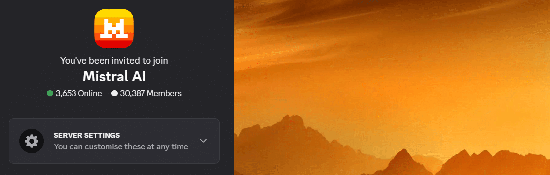 AI Discord Server - Mistral AI
