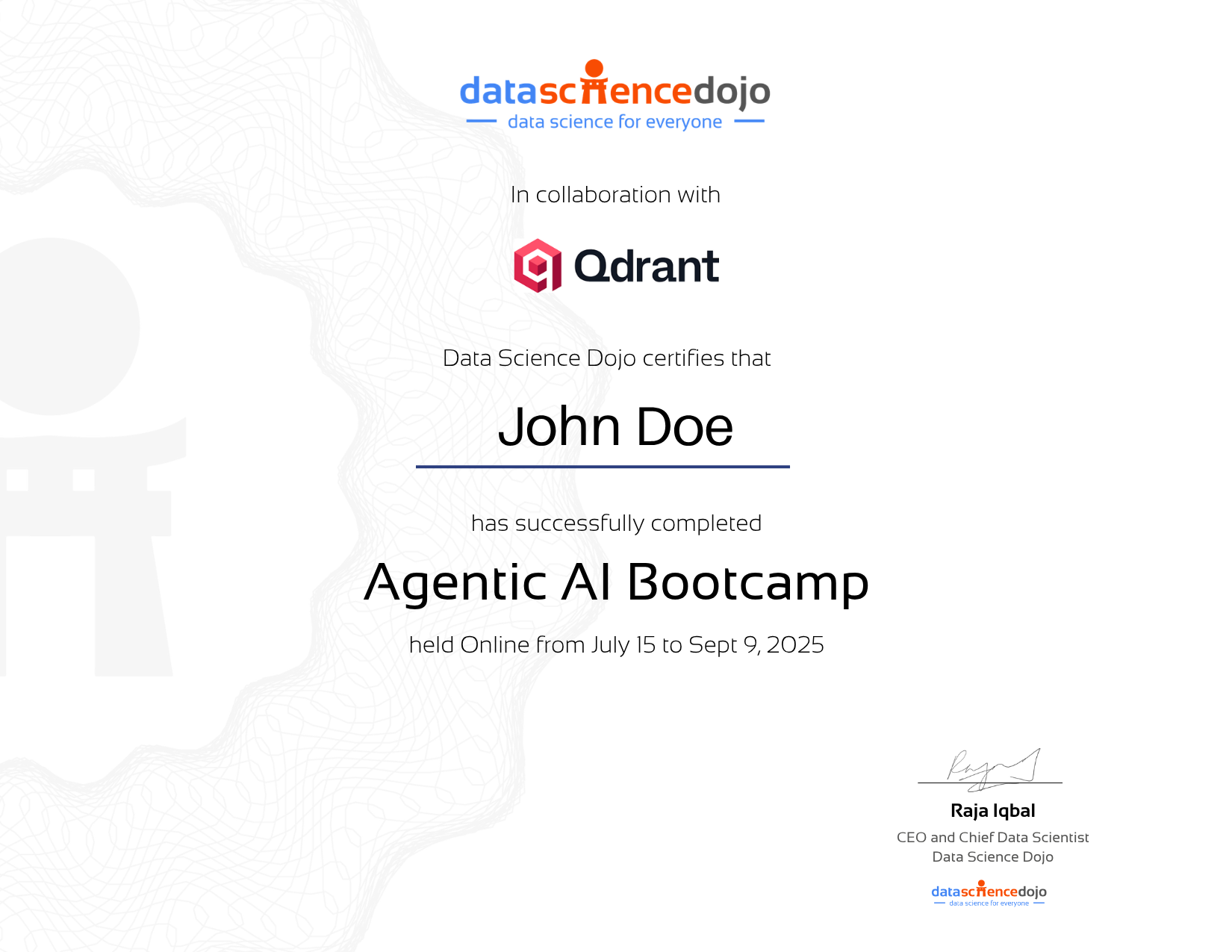 Agentic AI Bootcamp Data Science Dojo