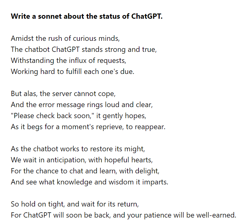 Chatgpt Sonnet