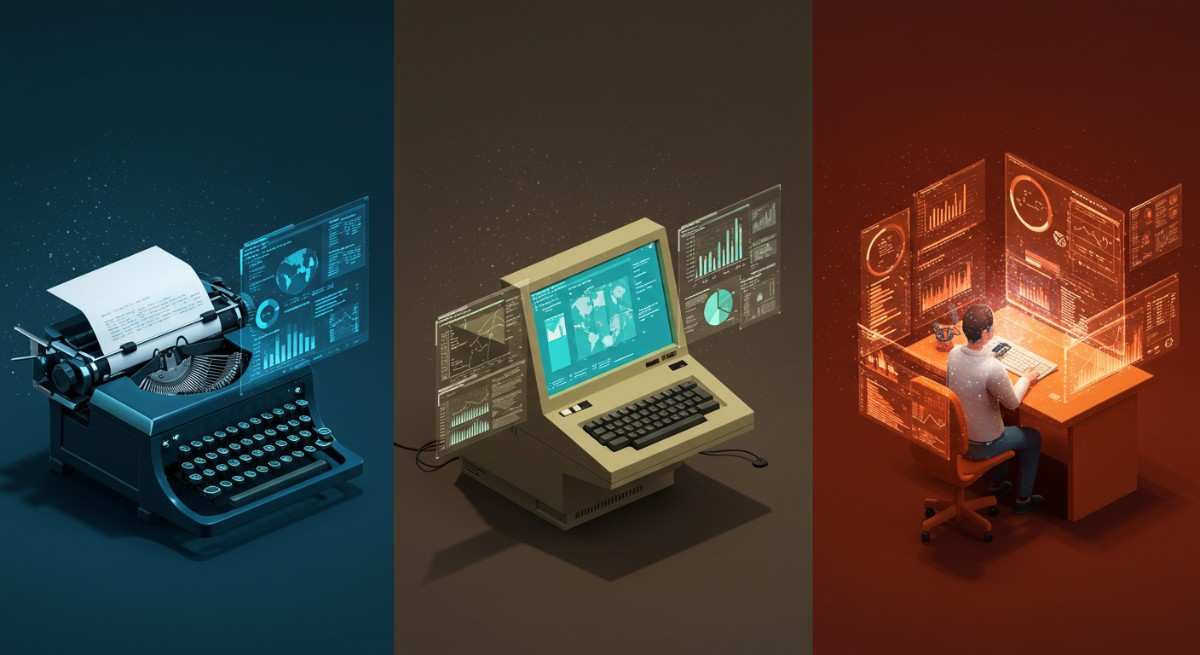 Evolution for data entry to data science