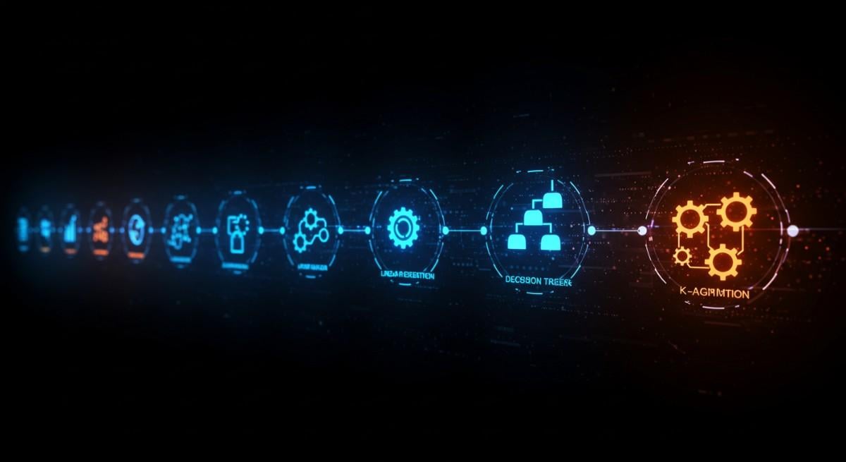 Top 8 Machine Learning algorithms explained in less than 1 minute each  