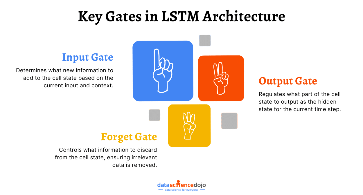 Key Gates in LSTM Architecture