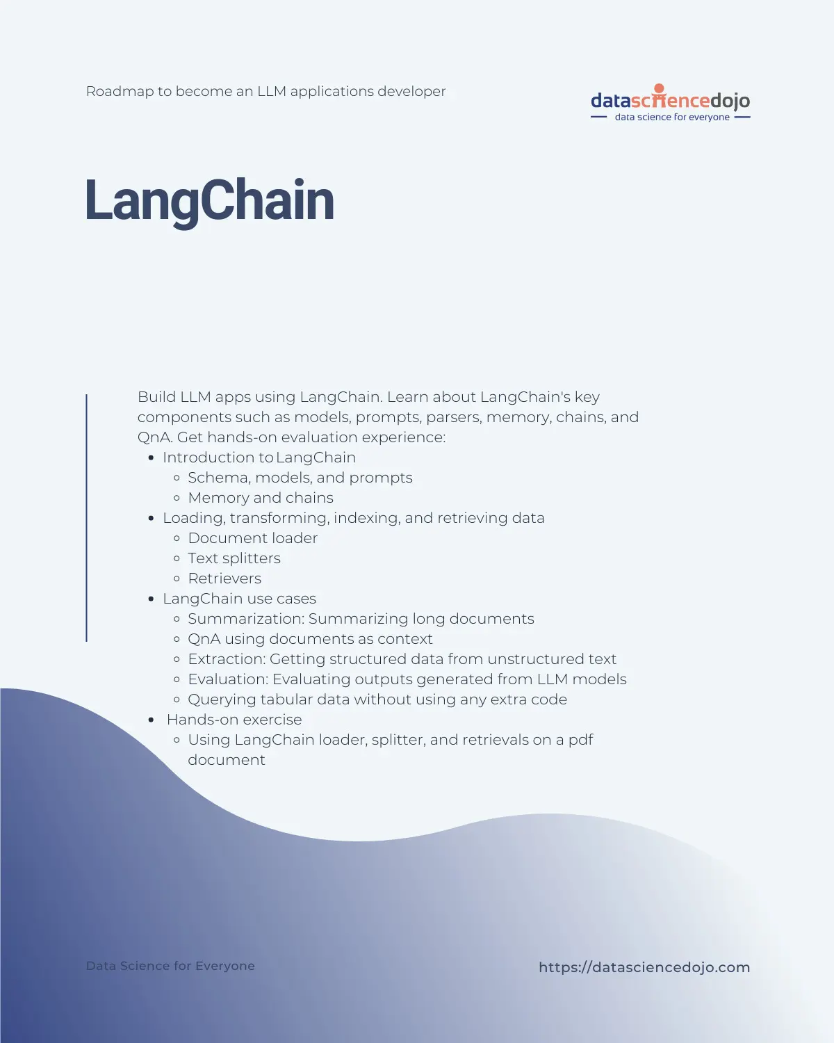 Langchain - LLM Bootcamp Data Science Dojo