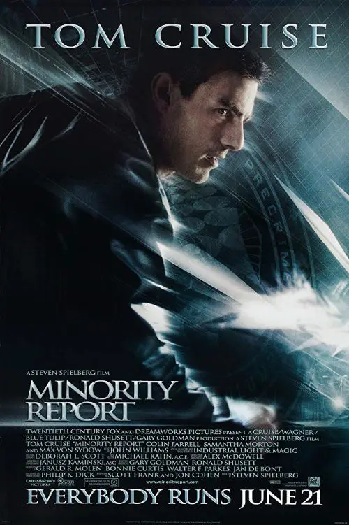 Minority Report Movie poster