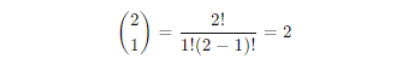 Two coins - binomial distribution - k1 binomial