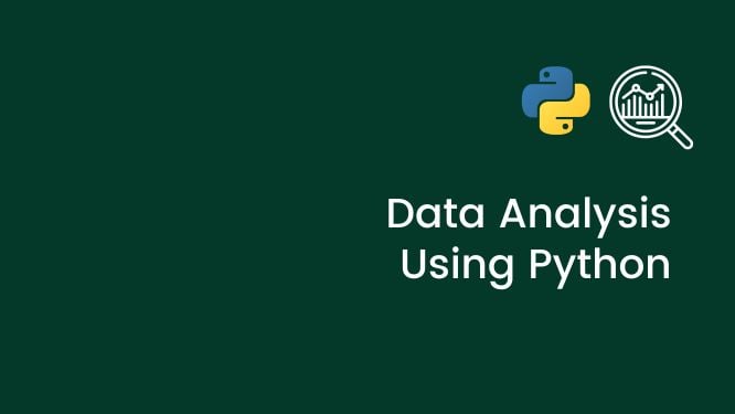 Free Data Analysis Using Python Course - Learn from Experts