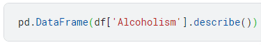 data frame alcoholism