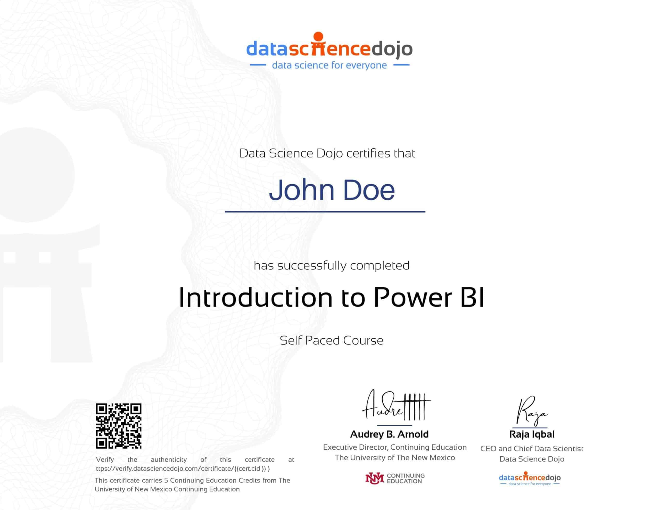 Introduction to Power BI | Data Science Dojo