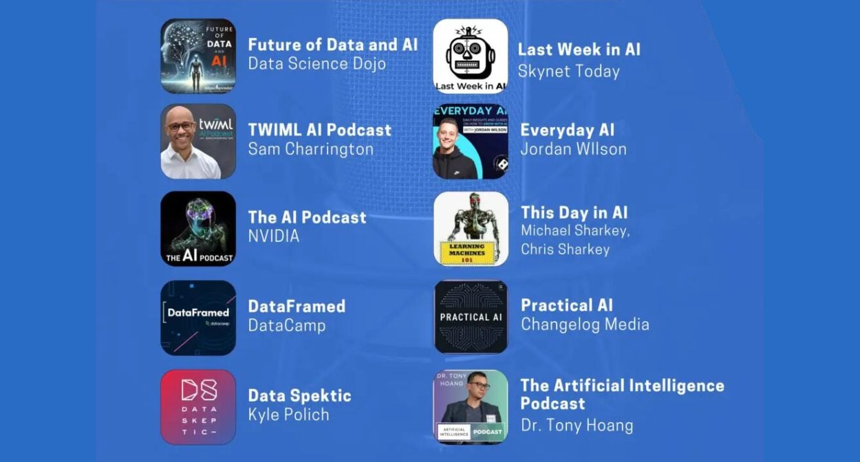 top 10 ai and ml podcasts